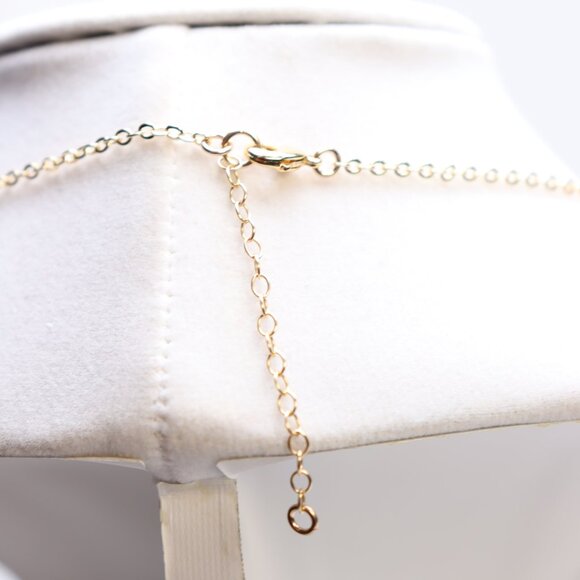 Rachel Nathan Gold Tone Floating Heart Necklace $118 NWOT - Picture 3 of 4